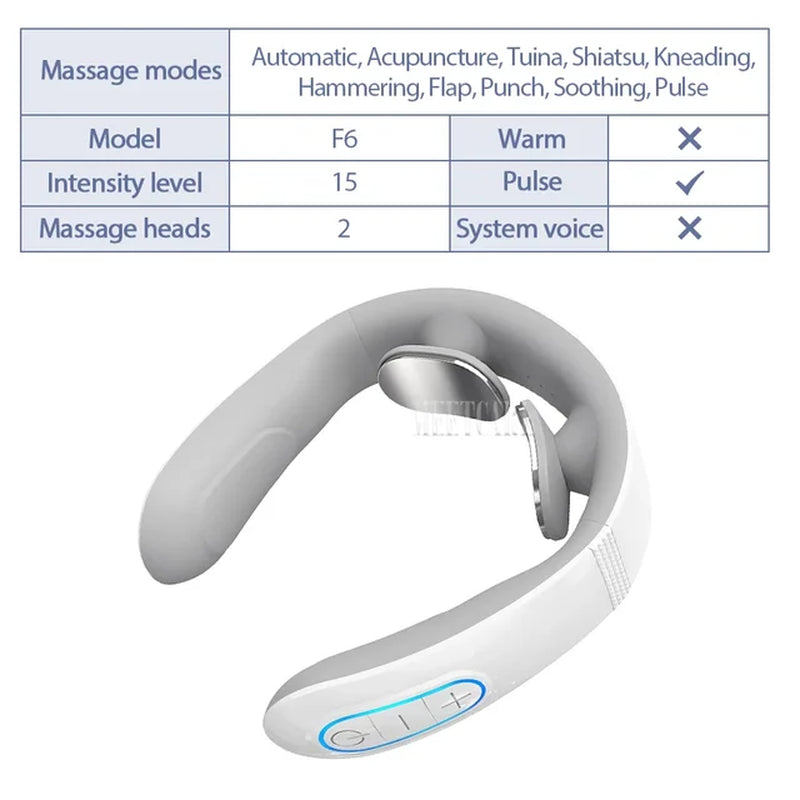 Smart TENS Electric Neck Pulse Massager