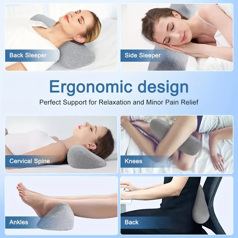 Memory Foam Pillow Orthopedic Cervical Cushion Ergonomics Massage Sleeping Pillow Neck Pain Relief Slow Rebound Cushion Bedding