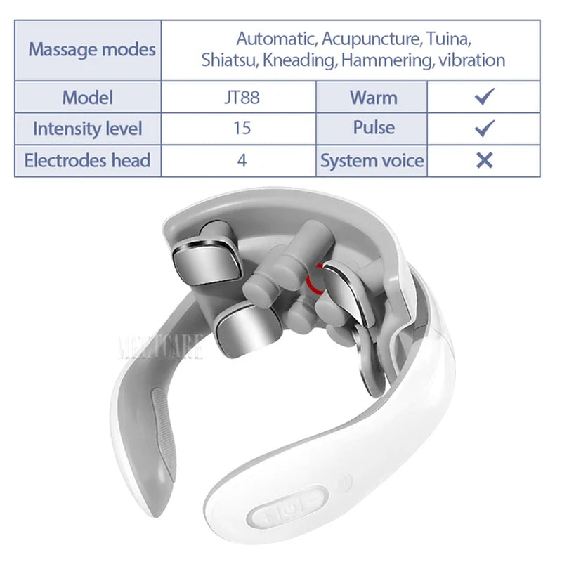 Smart TENS Electric Neck Pulse Massager