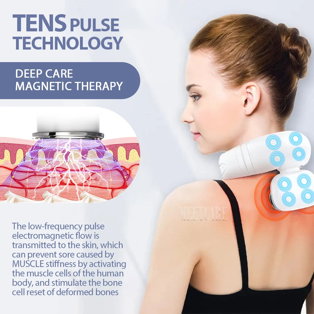 Smart TENS Electric Neck Pulse Massager